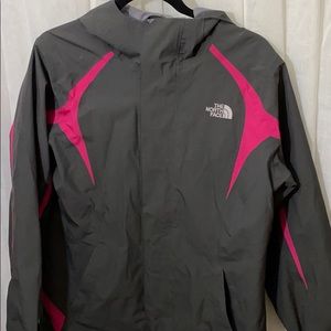 North face rain coat